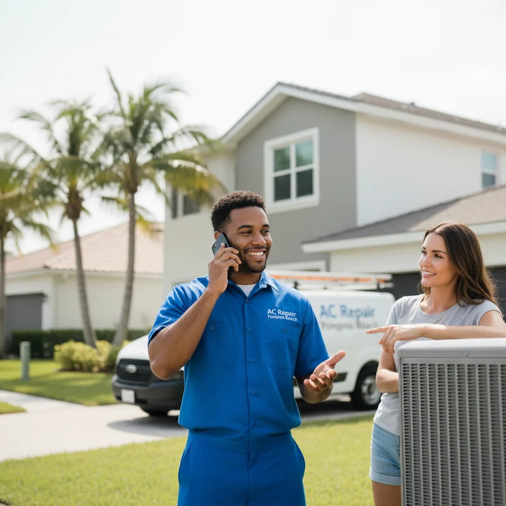 AC Repair Pompano Beach customer support in Apollo